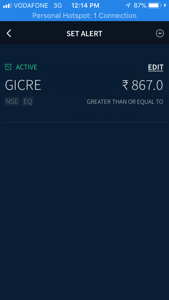 How to set Stock Price Alerts on Mobile For Free ? SOLVED